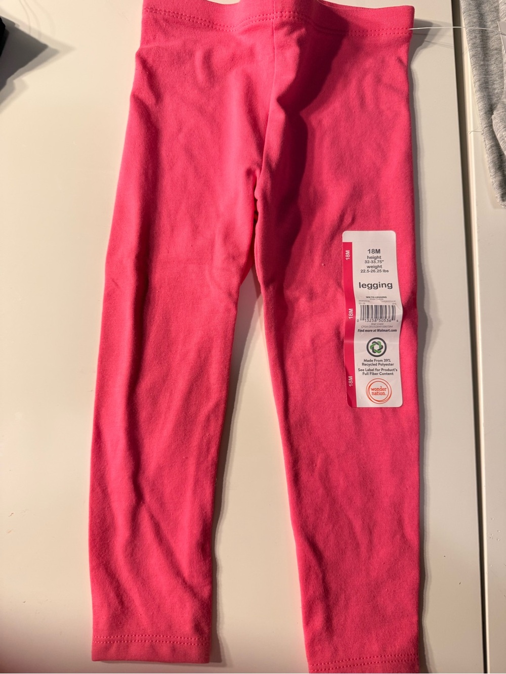 Girls' Soft Leggings Pack - Pink, Black, Gray & Floral biker short - Picture 9 of 13